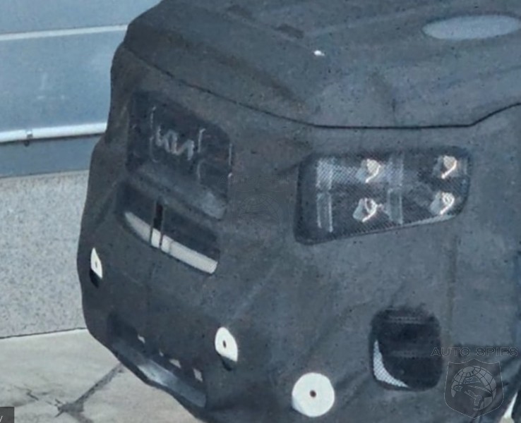 KIA's Body On Frame Pickup Prototype Caught In The Wild